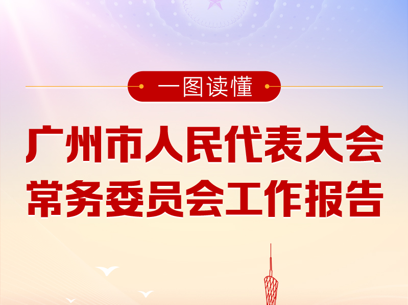 一图读懂 | 广州市人民代表大会常务委员会工作报告